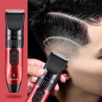 Kemei KM-730 Hair Clipper Genopladelige Hår Opskæring Maskine Elektrisk Shaver til Mænd Skæg Trimmer Professionel Hår Trimmer