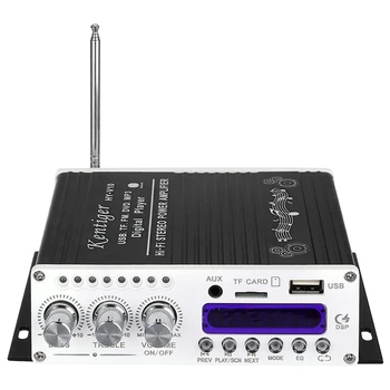 Kentiger V10-Forstærker, Bluetooth Hi-Fi-Klasse-Ab Stereo Super Bass o Forstærkere Bil Senior Afskærmning Indbygget Kredsløb