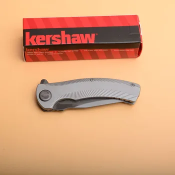 Kershaw 3490 Folde Pocket 8cr17mov Blade luftfart aluminium Håndtag Udendørs Camping Taktisk Overlevelse Frugt Knive EDC Værktøjer