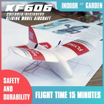 KF606 EPP Skum Svævefly RC Fly, der Flyver Fly 2,4 Ghz 15 Minutter Fligt Tid Skum Fly Legetøj Til Børn Gaver