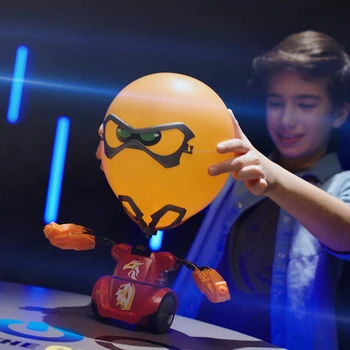 Kid Balloner Bil Kamp Spil Robot Ballon Puncher Toy Blandede Farver Multiplayer-Spil Til Børn Dukke Legetøj Til Børn, Pige, Dreng Gave