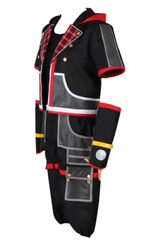 Kingdom Hearts III Hovedperson Sora Cosplay Kostume Sort Herre Kingdom Hearts Cosplay Kostume Halloween Kostumer Carnioval