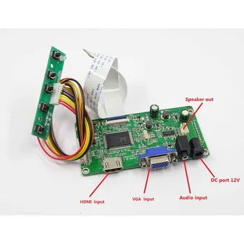 Kit til G140XTN01.0 1366×768 Skærm HDMI VGA 30pin LED Controller Board-Panel Display DRIVER LCD-TV med EDP-14