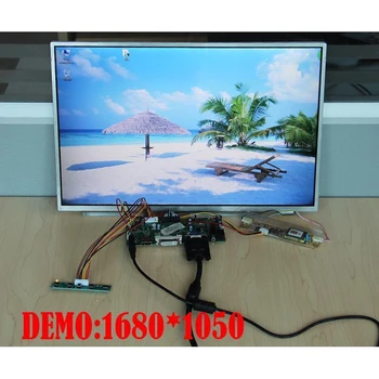 Kit til LM190E08-TLG1/LM190E08-TLG2 panel 4 lamper 30pin driver yrelsen moitor Controller Board HDMI+DVI+VGA LCD-Lyd 1280X1024