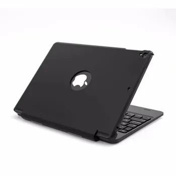 Klar Lager Ultra Slanke Aluminiums Bluetooth-Tastatur Med Cover Case til iPad Luft iPad 2017 tastaturer gaming tastatur