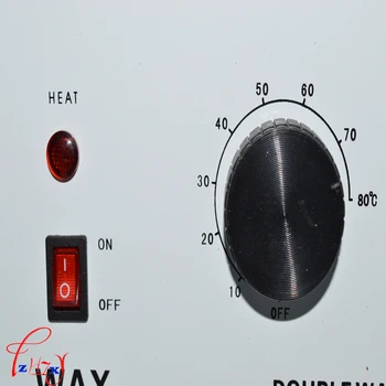 Kommerciel Dobbelt vand-modstand opvarmet chokolade varme maskine sæber chokolade smeltet i ovnen smeltedigel 500g/pot 220v 1 stk