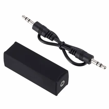 Kompakt og Let Ground Loop Støj Isolator til Bil Audio System, Stereoanlæg med 3,5 mm Audio Kabel