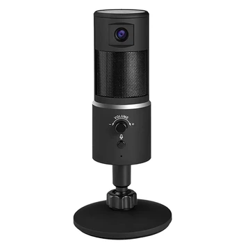 Kondensator USB Digital Video Mikrofon Cam Computer Studie Mikrofon Pc Mikrofon med Webcam