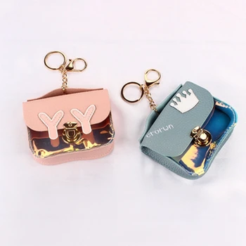 Koreanske Version af Lyse Farve Mini Taske Mønt Pung Etui Dame Jelly Lille Pige Punge og Håndtasker Jelly Tegnebog