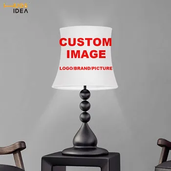 Kort Design Dog Pote Mønster Lampeskærm af Badroom væglampe Lysekrone Gulv Lys Runde Elastisk Vaskbar Lys Dækning