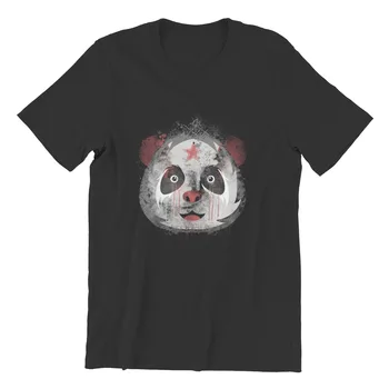 Kortærmet T-shirt Punk Panda Overload Mode Unisex 4XL 5XL 6XL Herre Tøj 49269