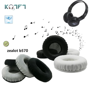 KQTFT runde flannel 1 Par af Udskiftning Ear-Pads for fanatiske b570 Headset Ørepuder Earmuff Dække Pude Kopper