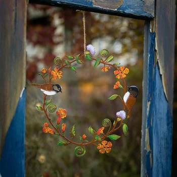 Kreative Fugle Garland Ornamenter Akryl Håndværk Haven Vise Indendørs og Udendørs Udsmykning MOWA889
