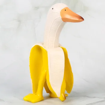 Kreative Kunst-Banan Duck Boligtekstiler Have Dekoration