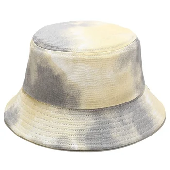 Kreative Tie-dye Fiskeren Hat Mænd og Kvinder Fire Sæsoner Universal Udendørs solskærm Bølge Bassinet Hat Unisex Bucket Hat