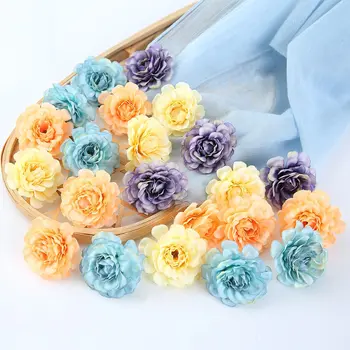 Kunstige Blomster Hortensia DIY-Filial Hjem Bryllup Indretning Silke, Plastik Blomst Høj Kvalitet Falske Flower Party Room Dekoration