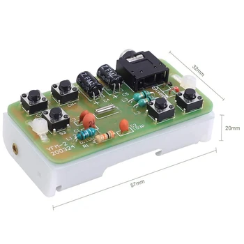 Kvalitet 76MHz-108MHz Stereo FM-Radio FM-Modtager Modul DIY Elektroniske Lodning Kit Kredsløb PCB Board Lodde Praksis-Projektet