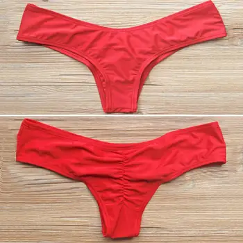 Kvinder Bikini Bunden Bånd Brasilianske Trusser G-Streng Badetøj Badetøj Trusser Trusser Badedragt Klassiske Snit Bunde