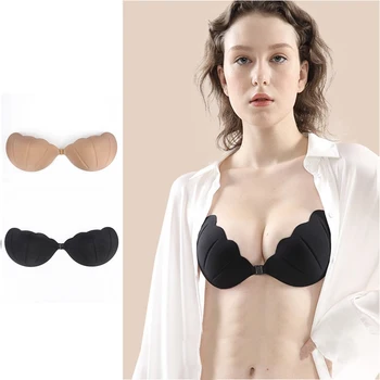Kvinder Bryst Pasties Genanvendelige Nipple Cover Lift Boob Selvklæbende Tape Klæbende Silikone Bryst Klistermærker Brystet Indsætte Undertøj Intime