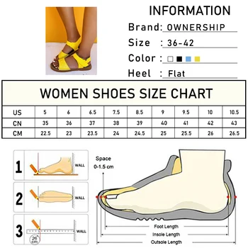 Kvinder Peep Toe Syning Sandal 2021 Kvinde Hook og Loop Fladskærms Kvindelige PU Læder Fodtøj Damer Sommer Strand Sko Plus Størrelse 42 Kvinder