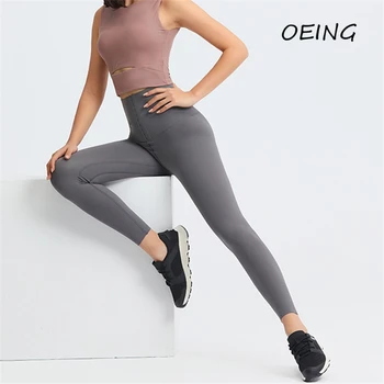 Kvinder Plus Size Bukser med Botton Yoga Fitness Stramt Tøj af Høj Talje Leggings Problemfri