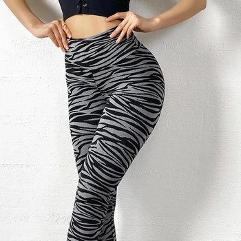 Kvinder Sexy Leopard, Zebra Mønster Yoga Bukser Sports Bukser, Leggings Trænings-og Stramme Hip Bunden Iført Kører Sport