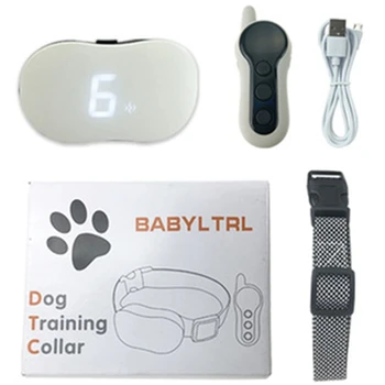 Kæledyr Hund Anti Barking USB-Enhed Elektriske Ultralyd Hunde Uddannelse Krave Dog Stop Gøende Vibrationer Anti Gø Halsbånd