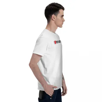 Kærlighed Akita Tank Top Graphic Tee Mænd ' s Basic kortærmet T-Shirt Sjove Toppe
