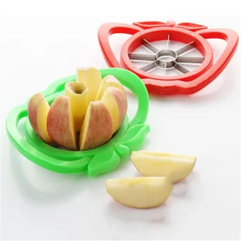 Køkken Gadgets Rustfrit Stål Apple Cutter Pålægsmaskine Grøntsager Frugt Værktøjer, Køkken Tilbehør Apple Let Skære Pålægsmaskine Cutter