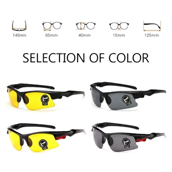 Kørsel Night Vision Solbriller Udendørs Sports Briller til Ridning 3106 Vindtæt Beskyttelse af Øjne Solbriller Night Vision Goggles