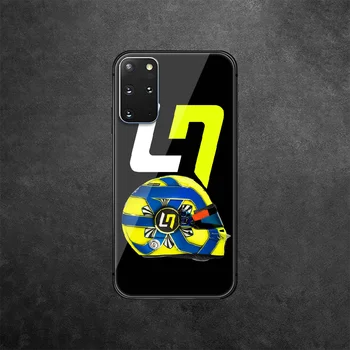 Lando Norris F1 Racing Hærdet Glas Telefonen Case Cover Til Samsung Galaxy Note S 8 9 10 20 21 E Plus Ultra M 31 51 FE Tilbage