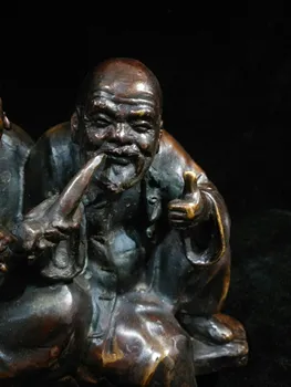 LaoJunLu Indsamling af Gamle Varer Og Gamle Genstande Og Gamle Kobber Dæk I Landdistrikterne Efterligning af en antik bronze mesterværk