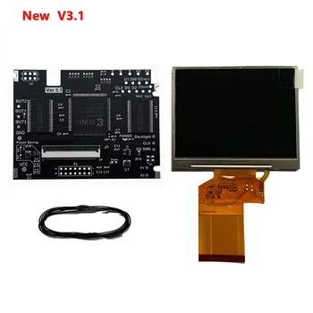 Lavt Strømforbrug GG V3.1 Fremhæve LCD-Skærm Kit Reservedele til Sega Game Gear