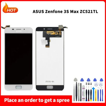 LCD-For Asus Zenfone 3S Antal ZC521TL LCD-Skærm Touch screen Digitizer Assembly For Asus Zenfone Skærm