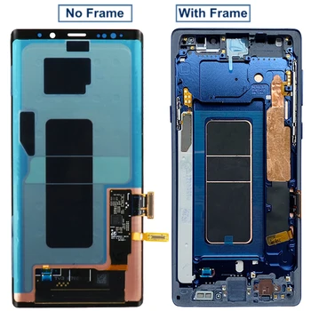 Lcd-Skærm Touch Skærm Til Samsung galaxy Note 9 N960F N960U N9600/DS Digitizer Assembly Med Ramme Til Samsung OLED Note9