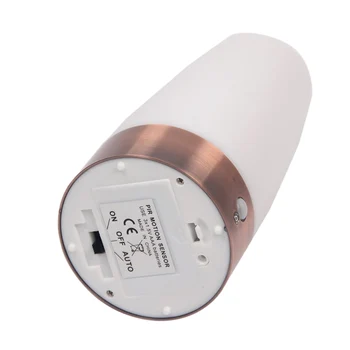 LED Bord Lampe med PIR bevægelsesføler batteridrevet Motion Sensor Tabel Nat Lys JW