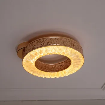 LED Lys Luksus Hardware Acryl Runde væglampe Nordiske Soveværelse Undersøgelse Korridor Spise Stue Baggrund Indretning Belysning