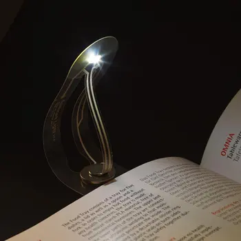 LED læselys Mini Bogmærke Lampe Kreative Bærbare Nat Lys Varmt Lys Indendørs Bog Lampe Lærer Studerende Gaver Bogmærke
