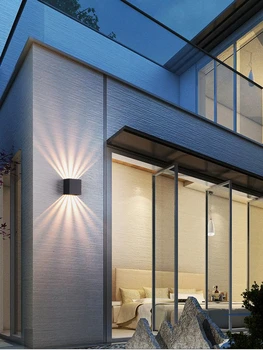 Led-væg lys cree 6w Korridor Hotel Square LED Moderne Enkel Vandtæt justerbar