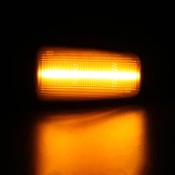 LEEPEE For Peugeot 306 106 406 806 Ekspert Partner blinklys Lys LED Bil Dynamisk sidemarkeringslygter Blinklys Lys Signal Lampe Et Par