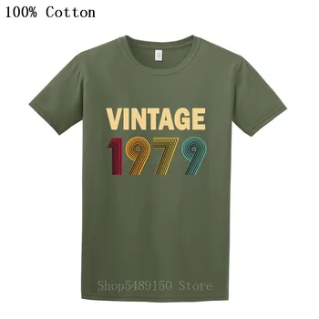 Legender Er Født I 1979 Vintage Mænd T-Shirts, Korte Ærmer 40-års Fødselsdag Gaver Anniversary-Shirts Toppe Bomuld Grafisk Cool T-Shirt