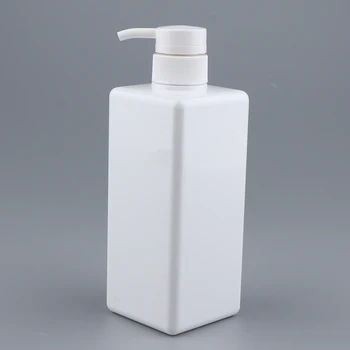 Letvægts PET-Plast Tom Shampoo Flaske med Pumpe, 650ml Kapacitet Sæbe, Lotion Sprøjte Flaske, Forskellige Farver, Valgfri