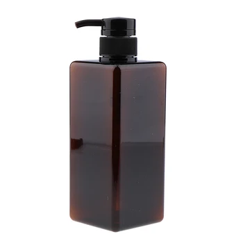 Letvægts PET-Plast Tom Shampoo Flaske med Pumpe, 650ml Kapacitet Sæbe, Lotion Sprøjte Flaske, Forskellige Farver, Valgfri