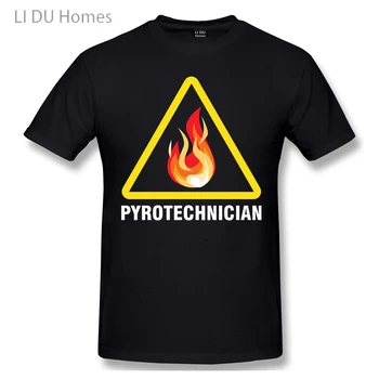 LIDU Pyrotechnician Pyro Kanonslag Fyrværkeri Sjov Gave T-shirt mand, T-Shirt Kvinde