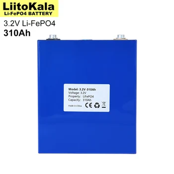 Liitokala 3.2 V 310Ah Lifepo4 Genopladeligt Batteri, Lithium-Jern-Fosfat Rejse Sol RV Celle 12v 24v, 36V Celle OS/EU-Skat Gratis