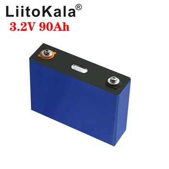 LiitoKala 3.2 V 90Ah batteri Lithium LiFePO4 phospha Stor kapacitet 12V 24V 48V Motorcykel Elektrisk Bil motor batteri