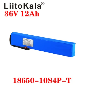 LiitoKala 36V 12ah 10S4P Lelectric cykel batteri pack 18650 Li-Ion Batteri 500W High Power 42V Motorcykel Scoote XT60 Stik