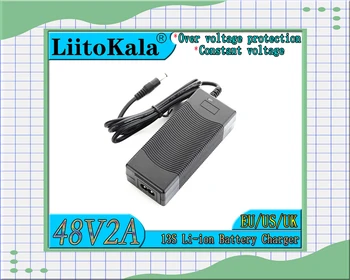 LiitoKala 48V 2A oplader 13S 18650 batteri oplader 54.6 v 2a konstant strøm, konstant pres er fuld af self-stop