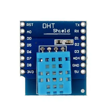 Lille Digital Sensor DHT Pro Shield For D1 Mini DHT22 Enkelt-bus Digital Temperatur Og Luftfugtighed Sensor
