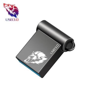Lille Metal USB 3.0 Stick med høj hastighed, 4GB, 8GB, 16GB, 32GB, 64GB reelle kapacitet usb3.0 Pendrive Flash Memory stick